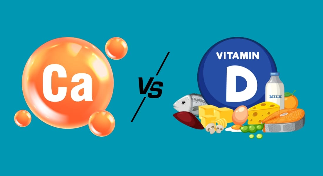 bổ sung canxi & Vitamin D