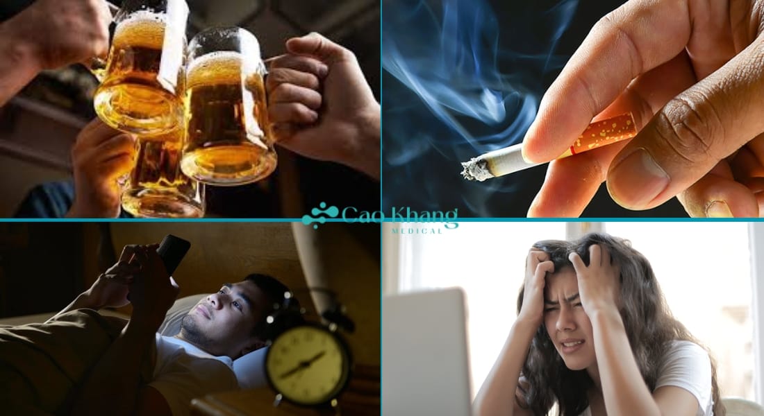 lối sống không lành mạnh gây loãng xương ở người trẻ