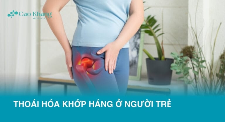 thoái hóa khớp háng ở người trẻ