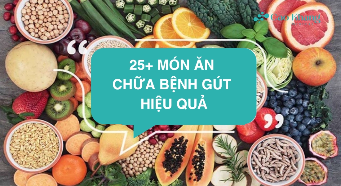 những món ăn chữa bệnh gút