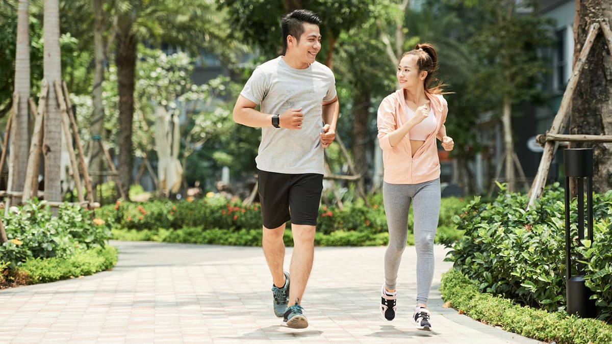 tập thể dục đều đặn
