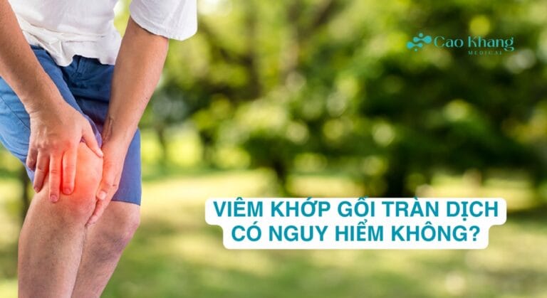 viêm khớp gối tràn dịch