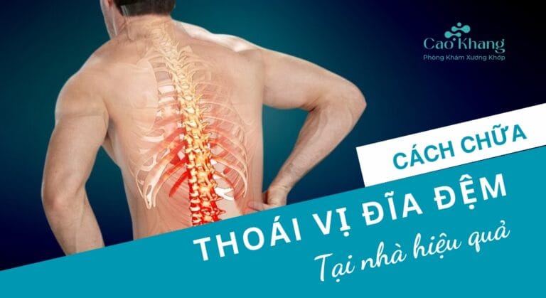 cách chữa thoát vị đĩa đệm tại nhà