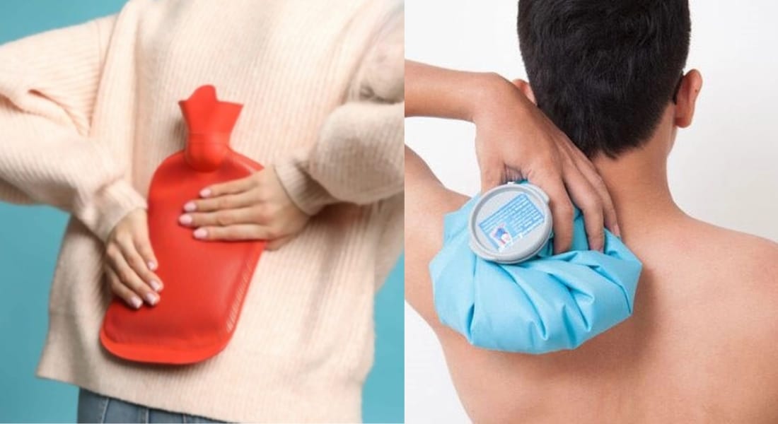chườm nóng lạnh