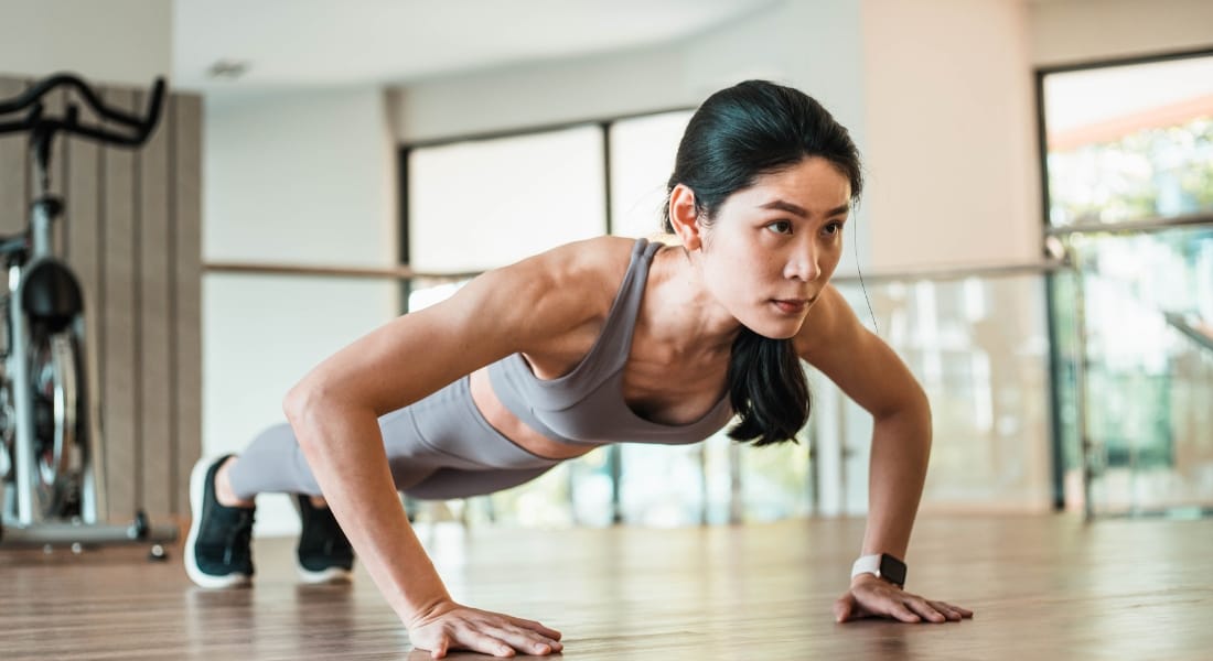 hít đất cơ bản