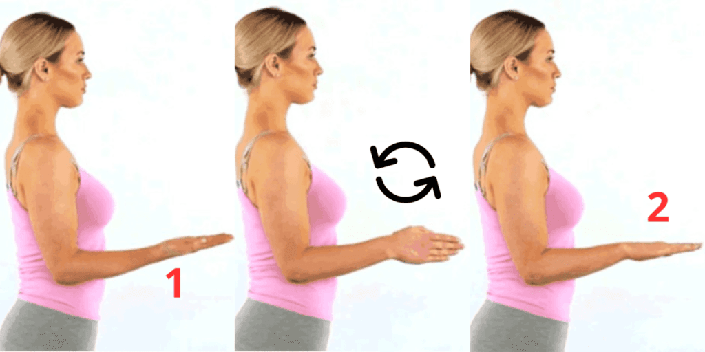 tập thể dục cổ tay