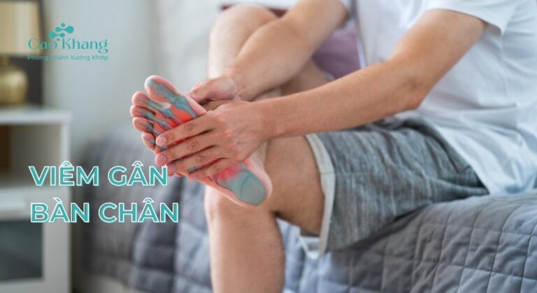 viêm gân bàn chân