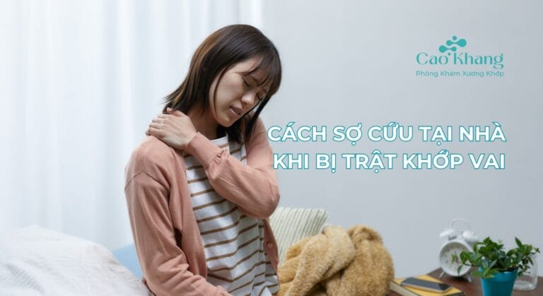 cách chữa trật khớp vai tại nhà