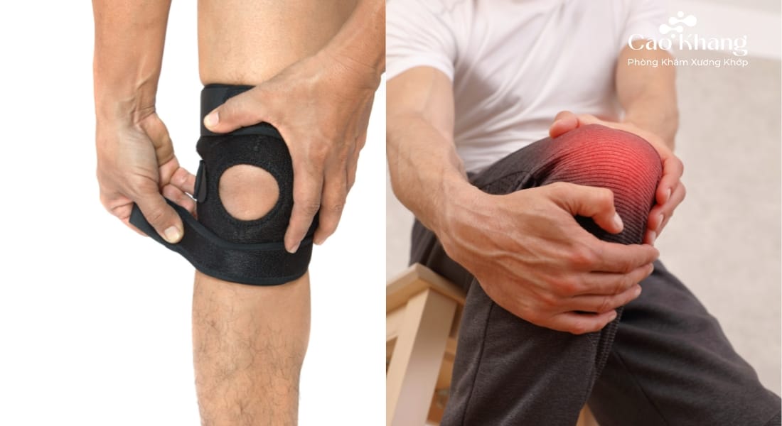 sơ cứu trật khớp gối