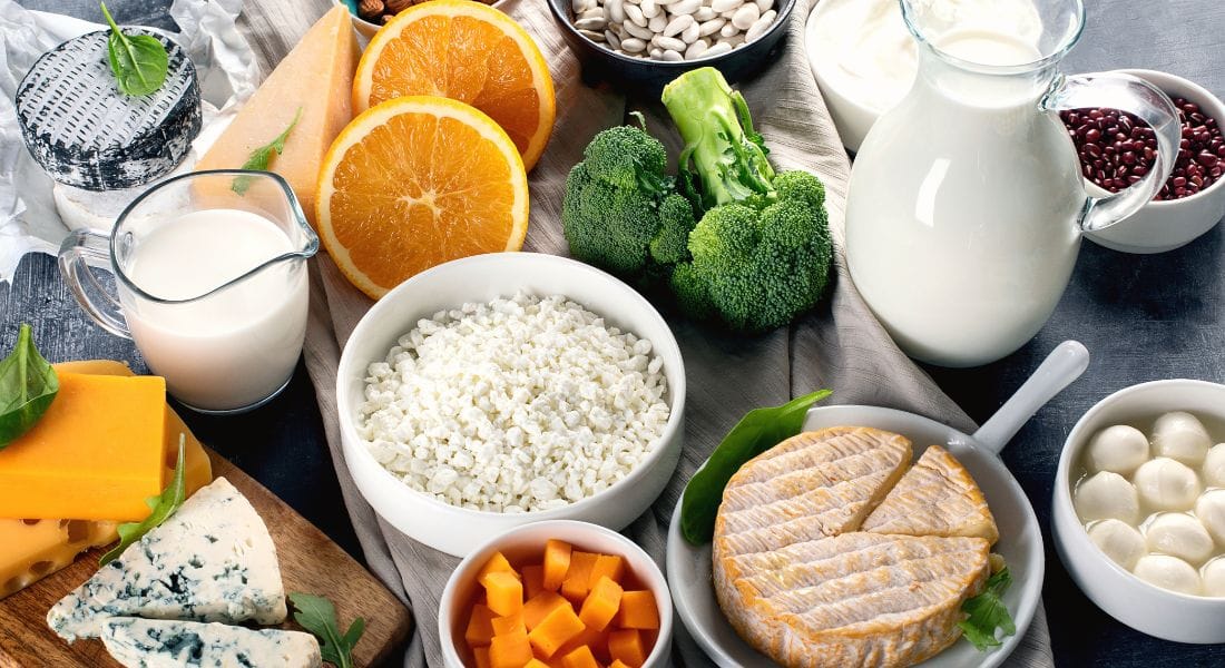 thực phẩm giàu canxi