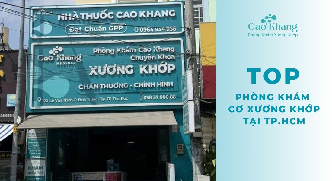 top phòng khám xương khớp tại TP.HCM