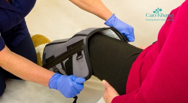 băng đầu gối bảo vệ dây chằng