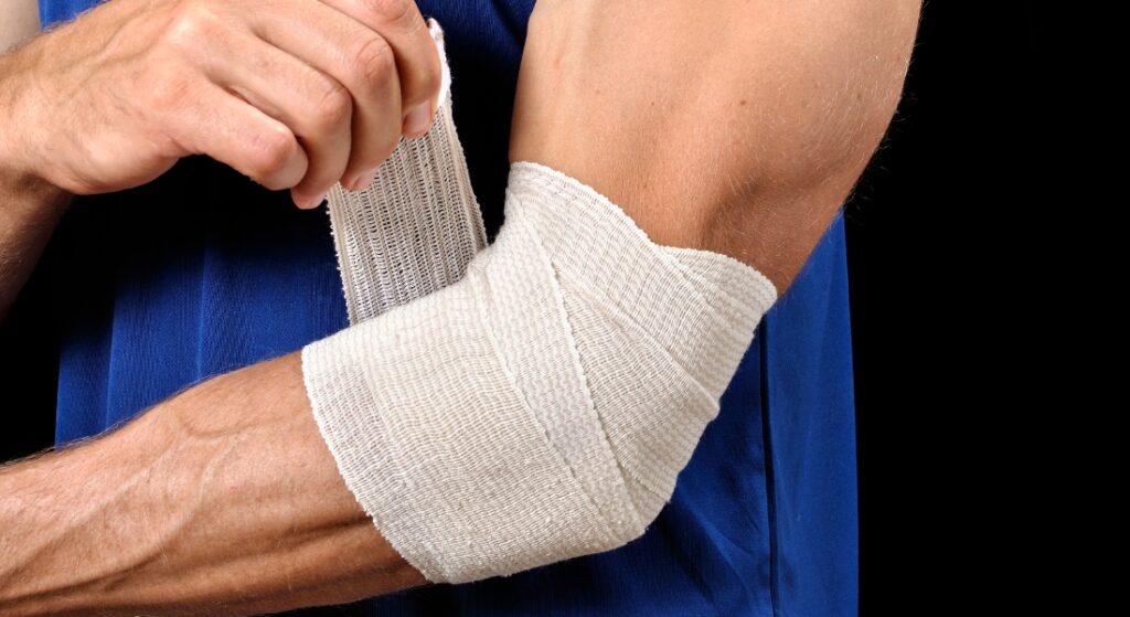 điều trị giãn dây chằng khuỷu tay