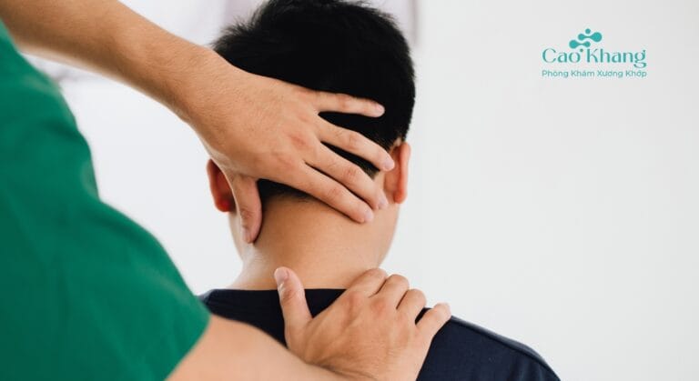 giảm đau vai gáy chỉ sau 10 giây