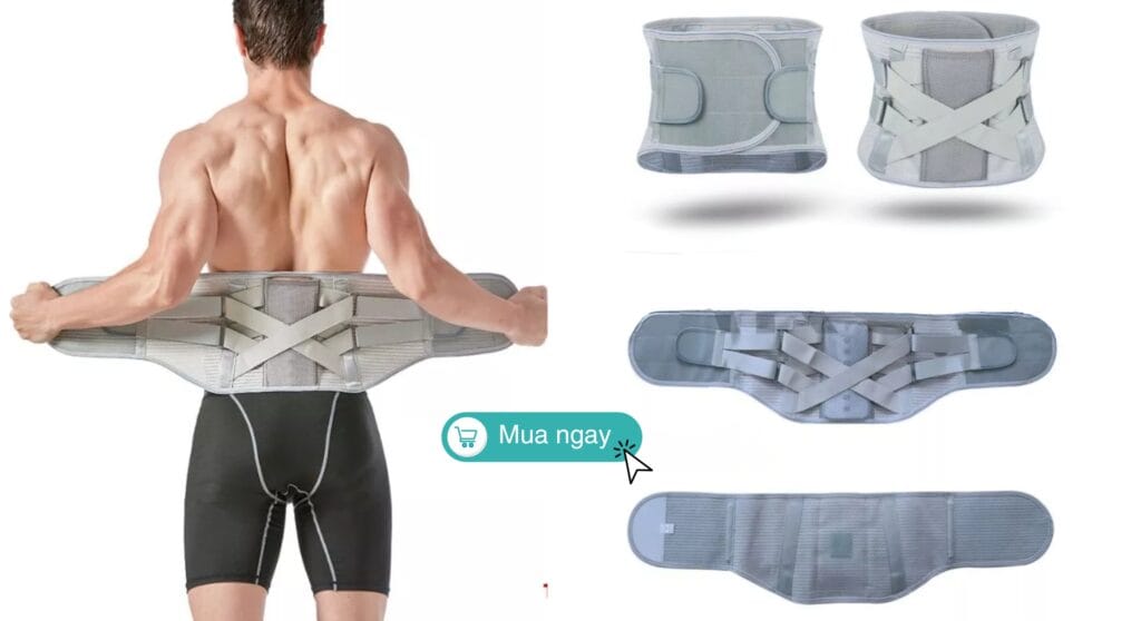 Đai lưng hỗ trợ thoái hoá cột sống