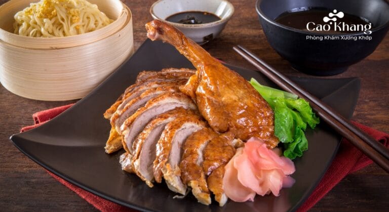 bệnh gút có ăn được thịt vịt không