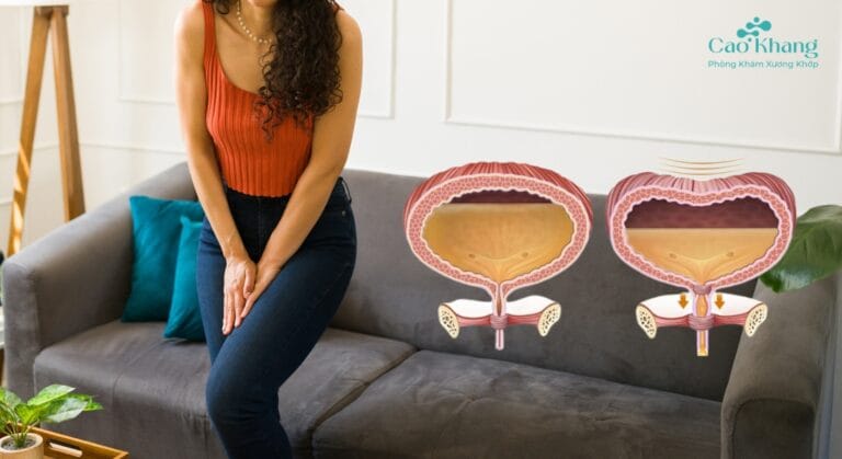 bị bí tiểu ở nữ giới