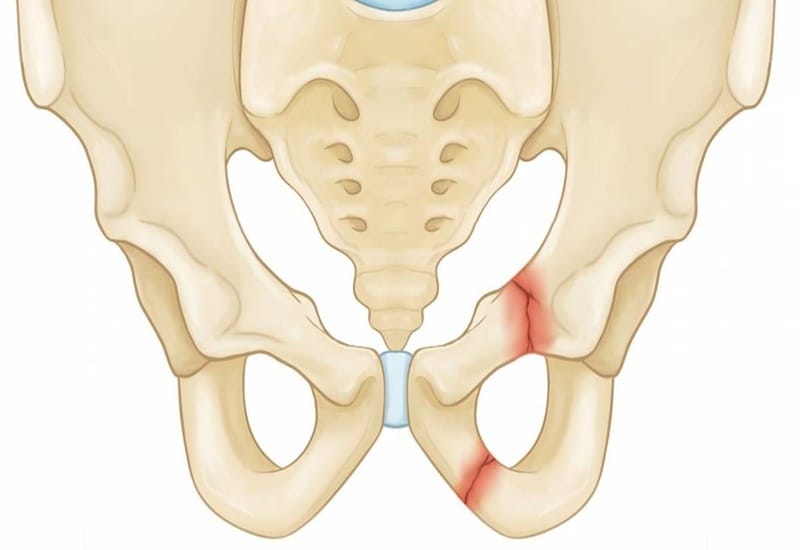 gãy xương chậu