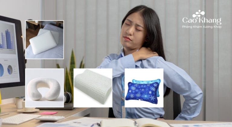 gối dành cho người đau cổ vai gáy