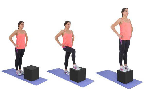 bài tập bước lên bục