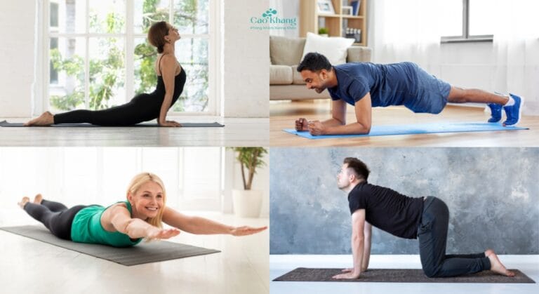 bài tập chống gù lưng