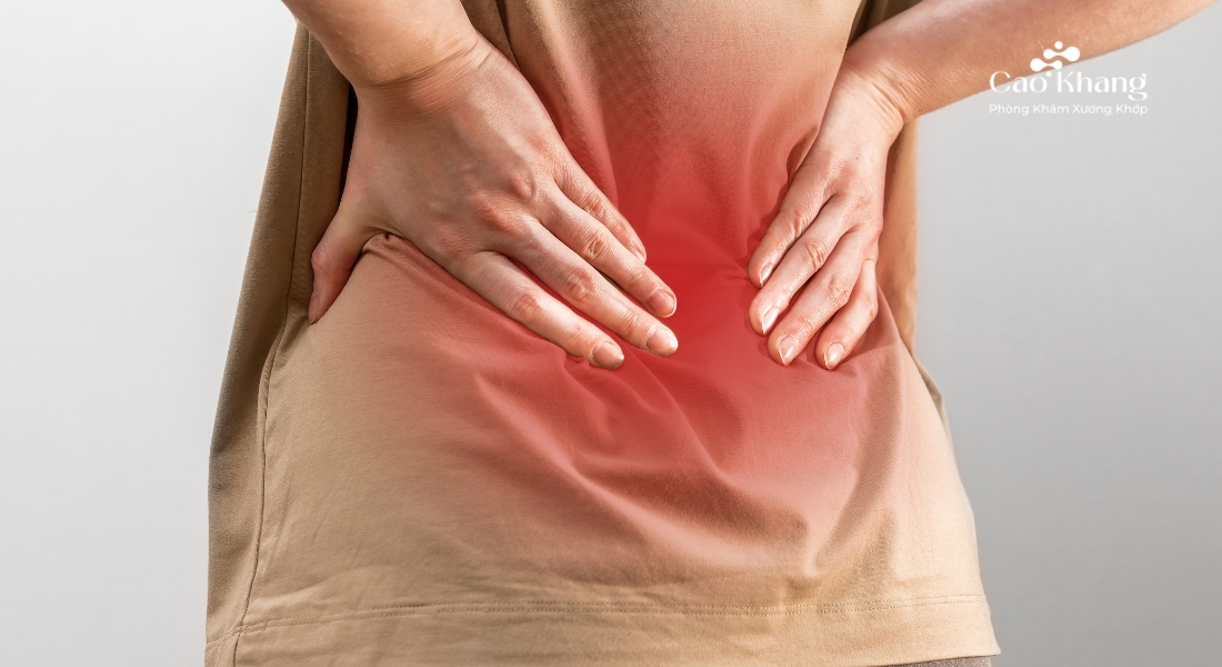 các vị trí đau lưng nguy hiểm