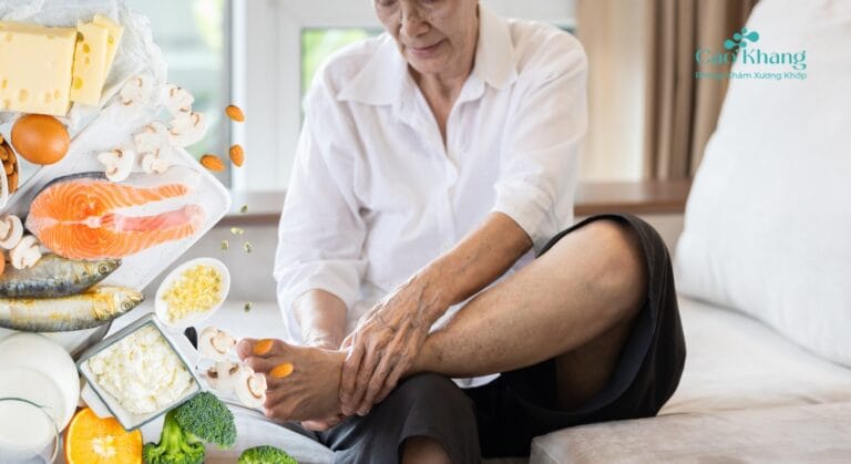 người già bị chuột rút nên ăn gì