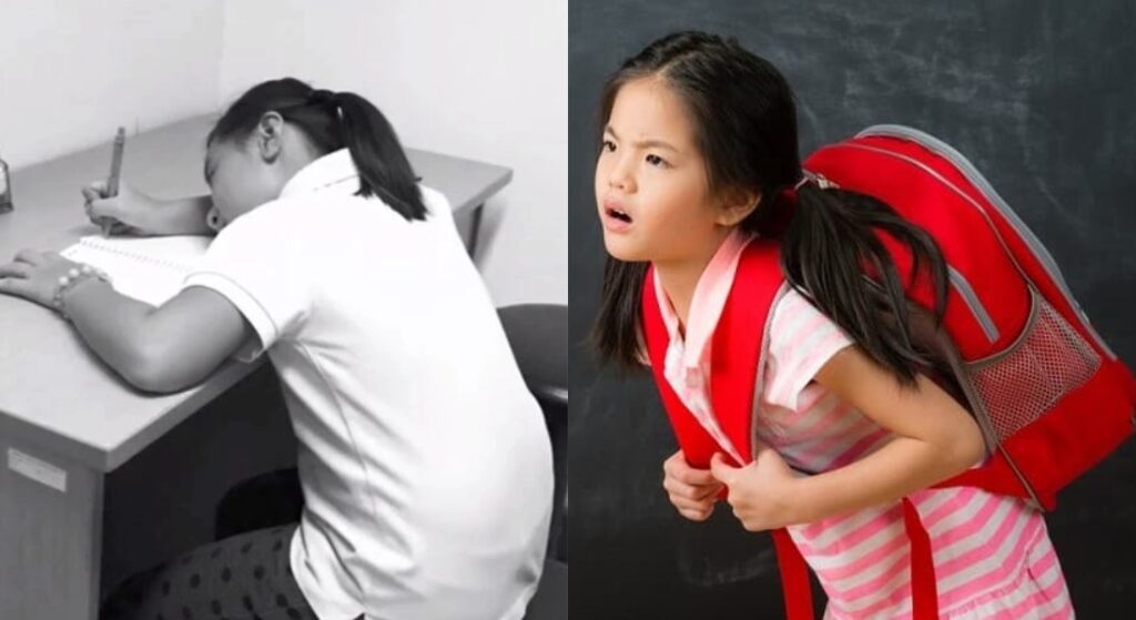 nguyên nhân cong vẹo cột sống học đường