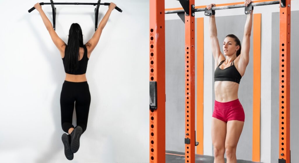Bài tập treo người kéo giãn cột sống lưng