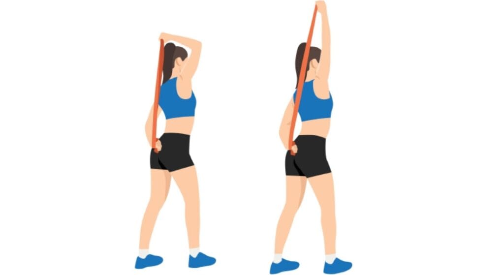 bài tập kéo giãn nhẹ khớp vai