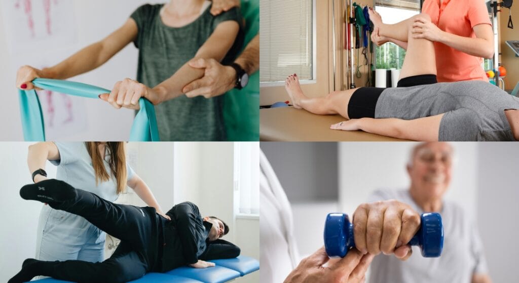 các bài tập vật lý trị liệu