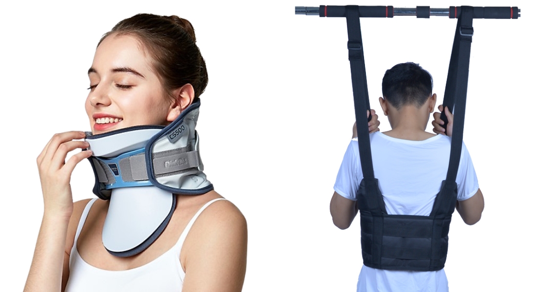 đai kéo giãn cột sống cổ và lưng