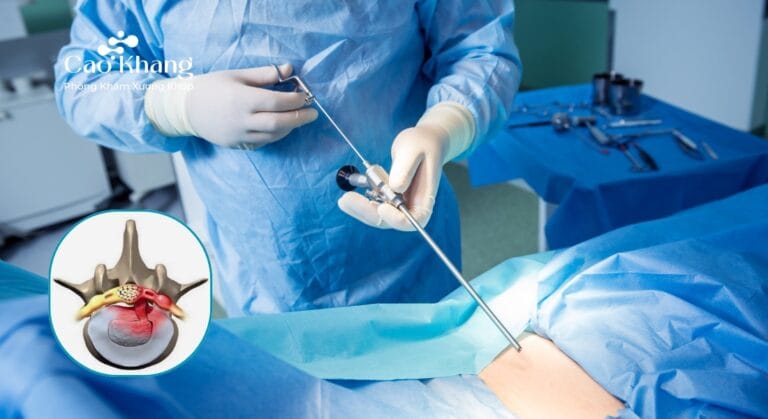 mổ nội soi thoát vị đĩa đệm