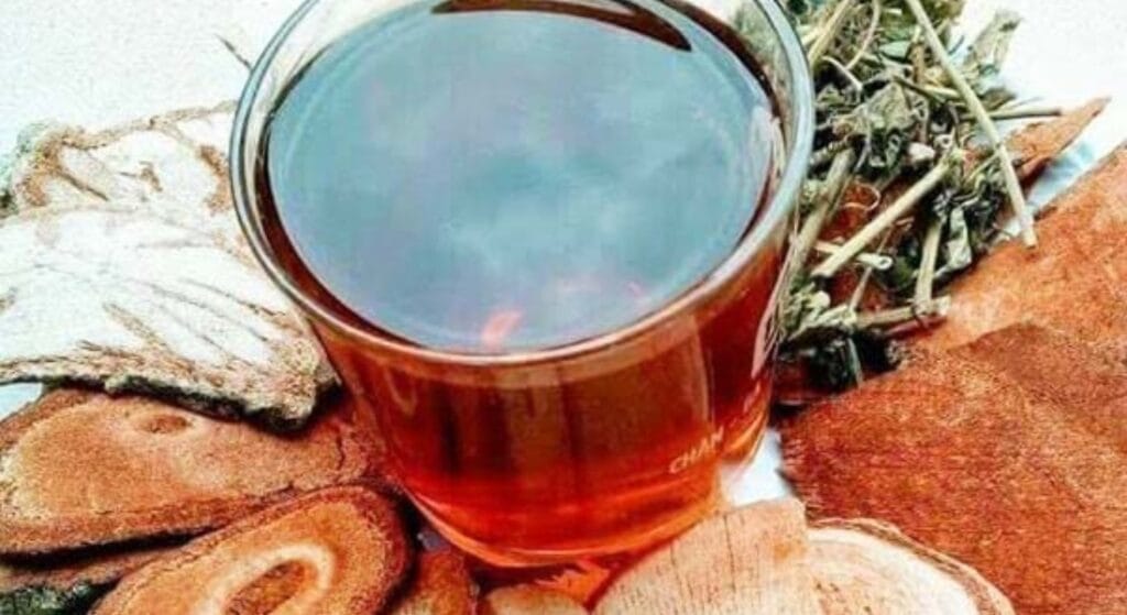 sắc nước cây huyết đằng