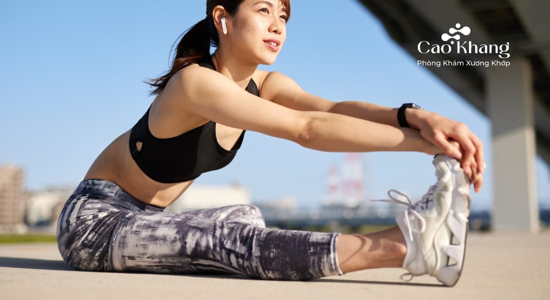 bài tập giãn cơ sau khi chạy bộ