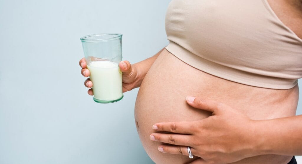 bổ sung canxi tháng cuối thai kì