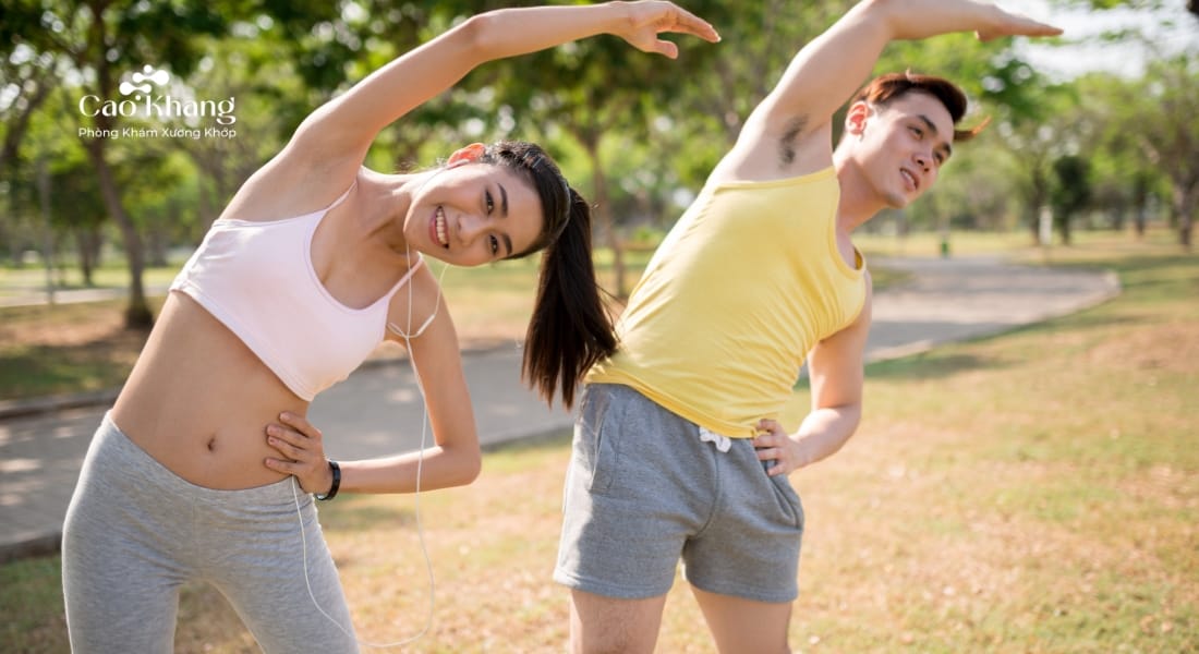 các bài tập giãn cơ toàn thân