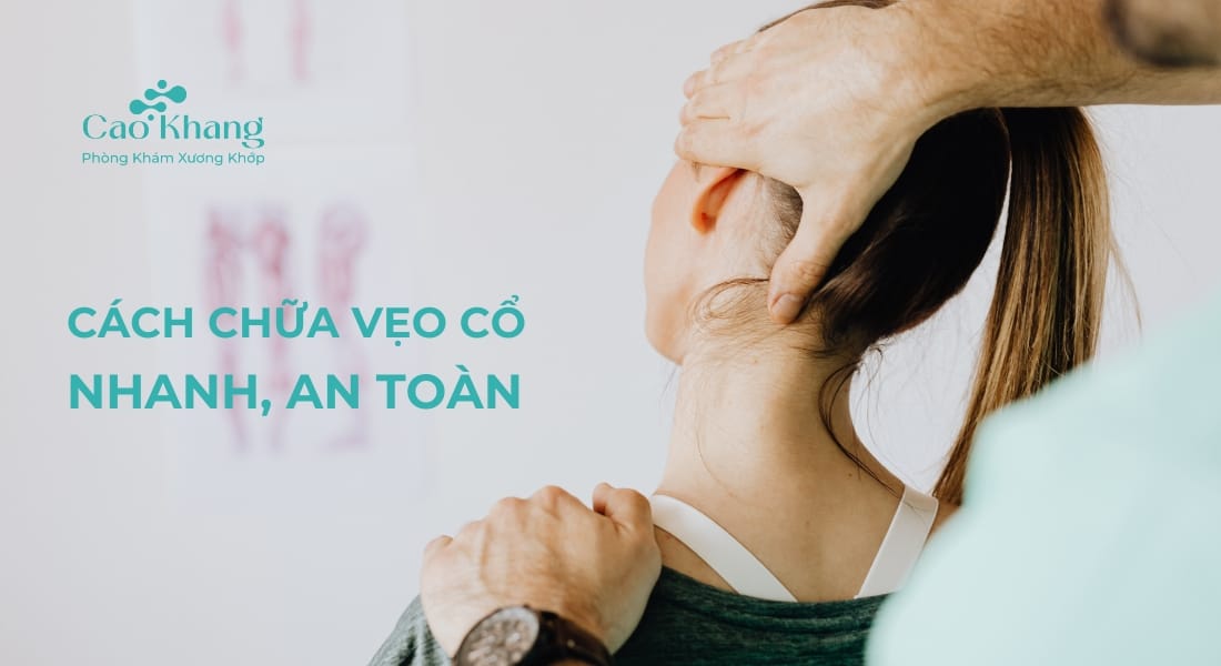 mẹo chữa vẹo cổ nhanh