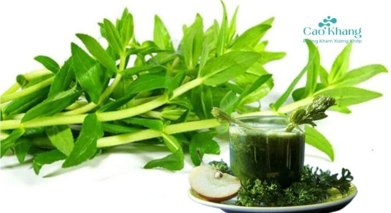 cách nấu nước rau ngổ