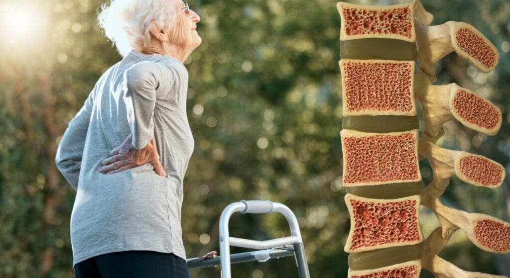 người già bị loãng xương