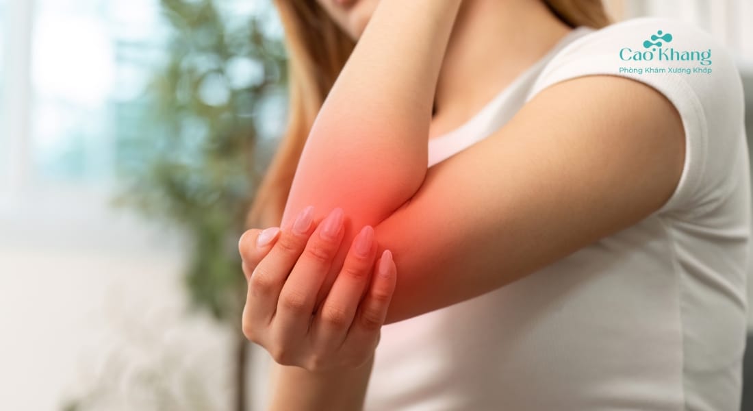 tràn dịch khớp khuỷu tay