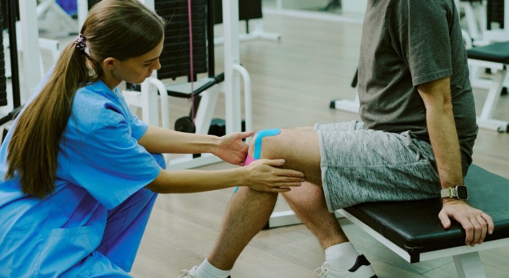 vật lý trị liệu sau tháo bột