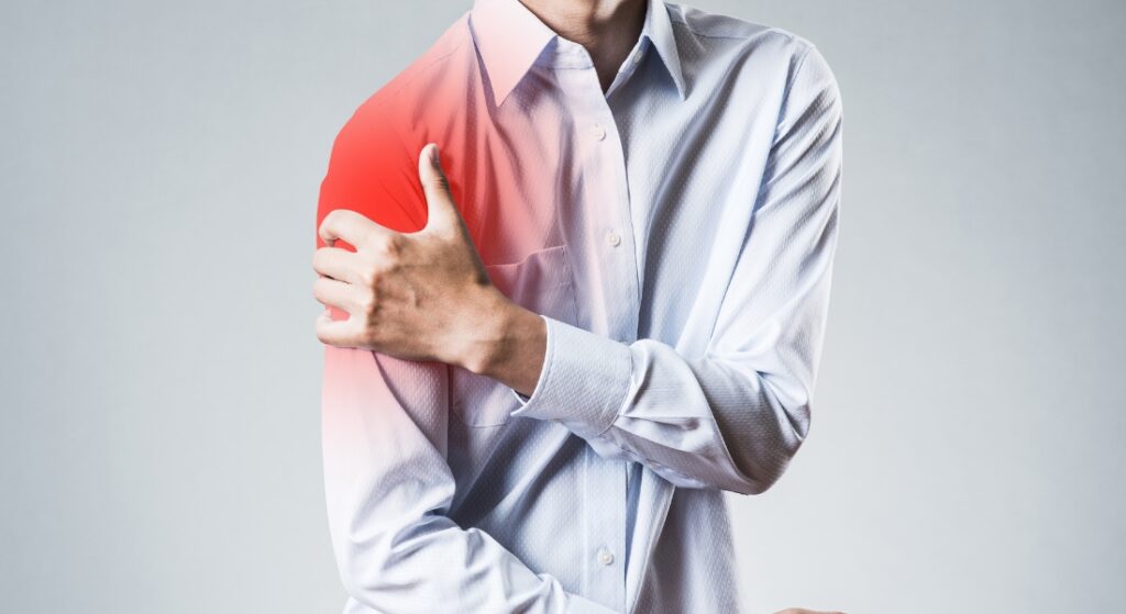 vị trí gân cơ trên gai vai phải