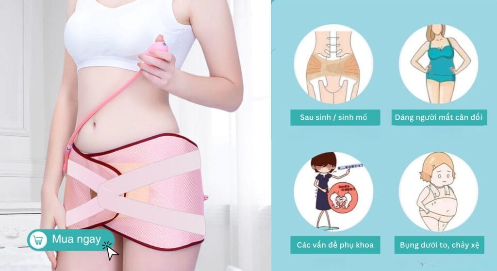 Đai vùng chậu cho phụ nữ