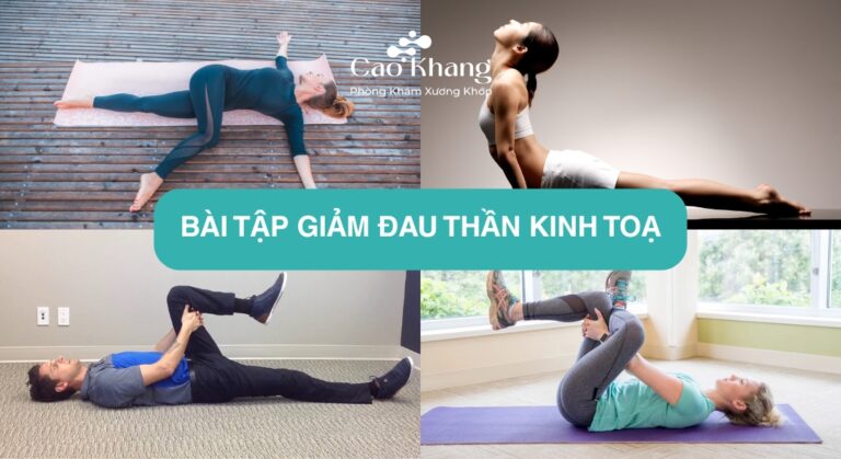 bài tập đau thần kinh tọa