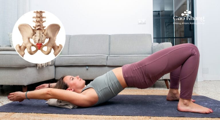 các bài tập chữa đau xương cụt