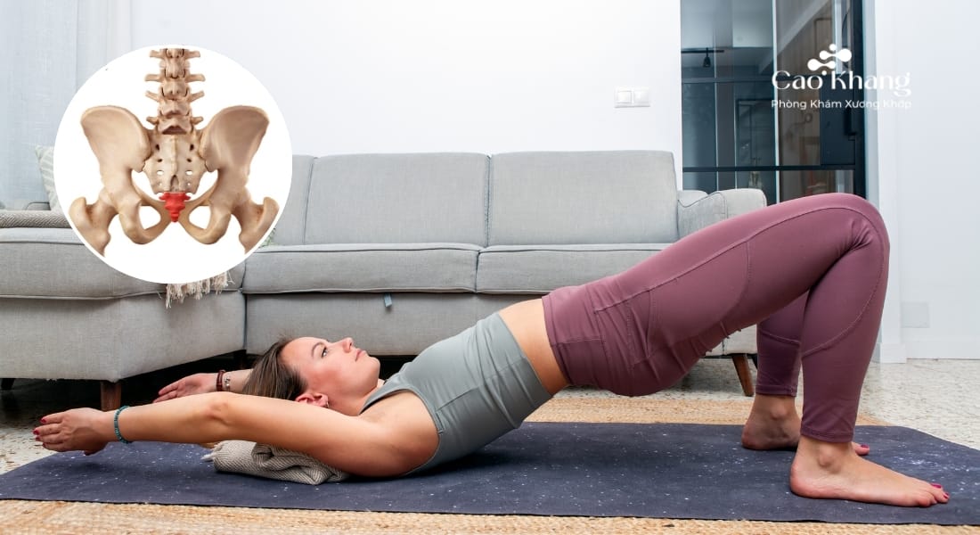 các bài tập chữa đau xương cụt