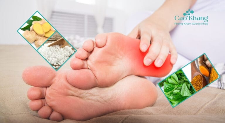 cách chữa đau gót chân dân gian