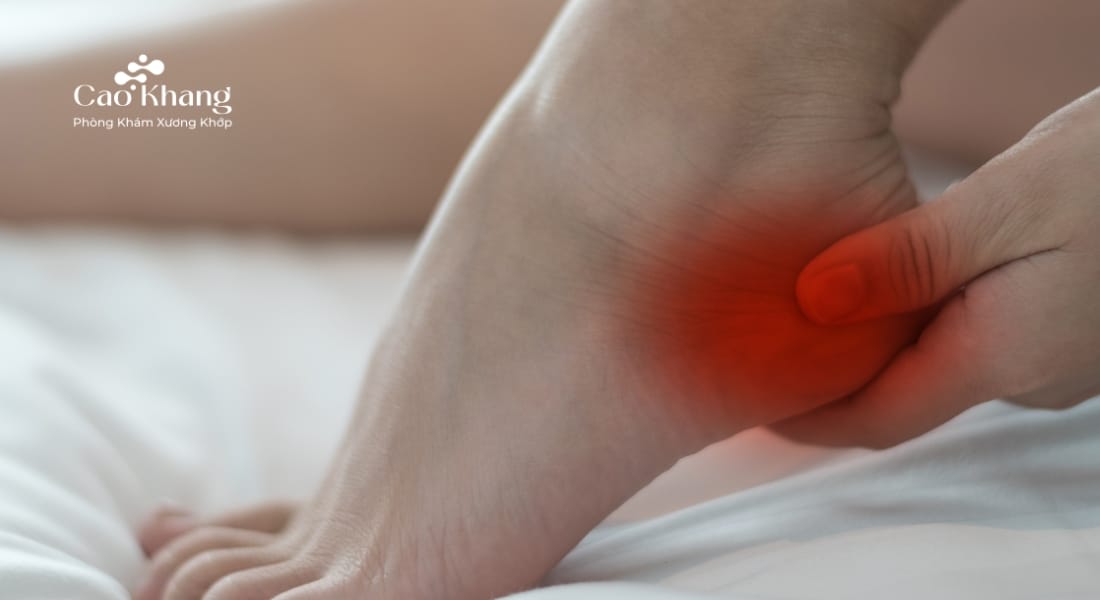đau gót chân là bệnh gì