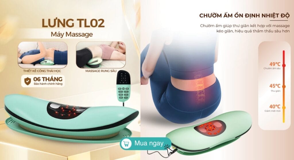 máy massage lưng